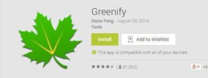 Greenify